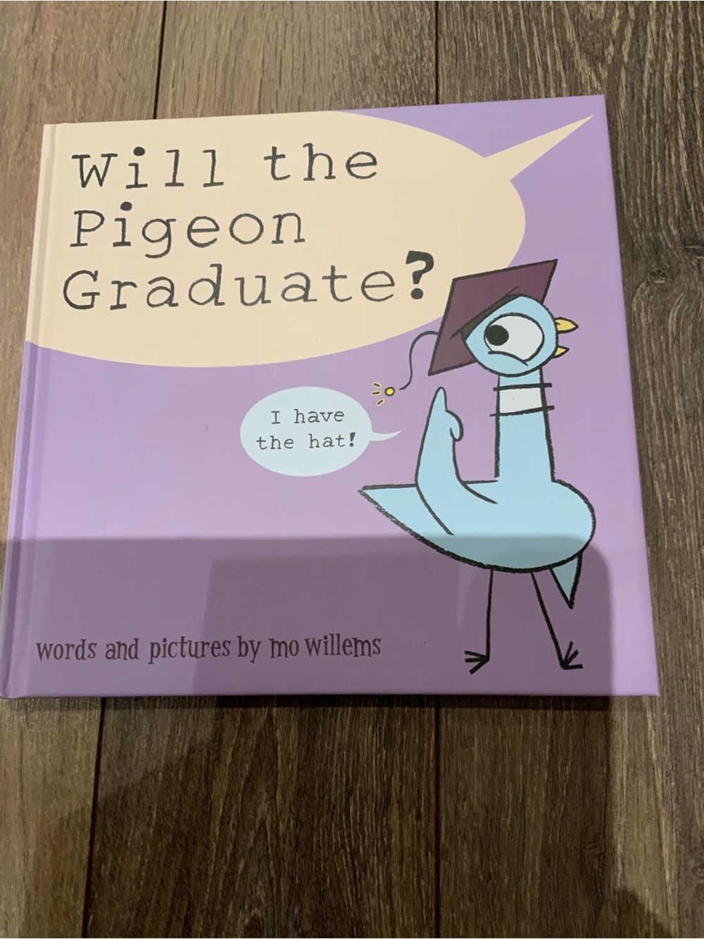 Will the Pigeon Graduate? – Purple Cover Children’s Book